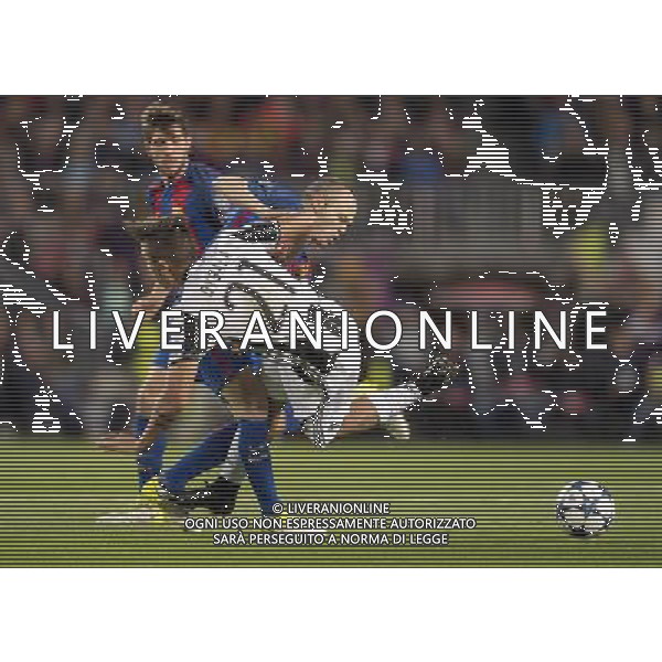 UEFA Champions League 2016/2017 Quarti di Finale Ritorno Barcellona (Spagna) - 19.04.2017 Barcellona-Juventus Nella Foto:Andres Iniesta e paulo Dybala /Ag. Aldo Liverani