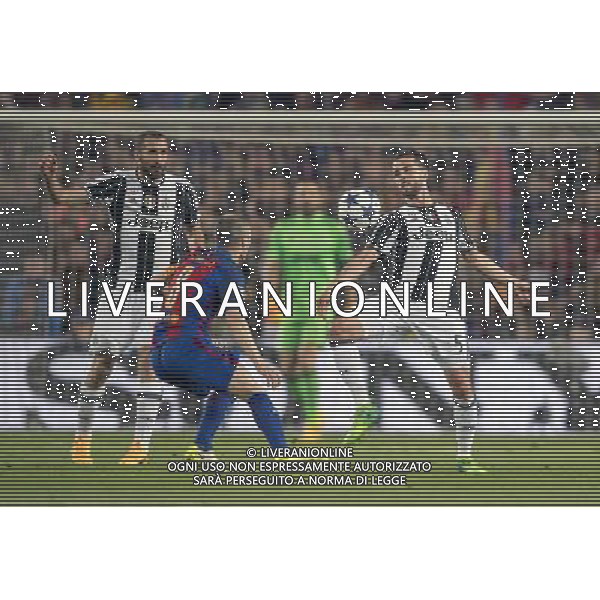 UEFA Champions League 2016/2017 Quarti di Finale Ritorno Barcellona (Spagna) - 19.04.2017 Barcellona-Juventus Nella Foto: giorgio chiellini miralem Pjanic e andres Iniesta /Ag. Aldo Liverani