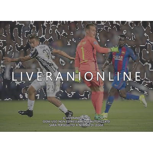 UEFA Champions League 2016/2017 Quarti di Finale Ritorno Barcellona (Spagna) - 19.04.2017 Barcellona-Juventus Nella Foto:Ter Stegen e paulo Dybala /Ag. Aldo Liverani