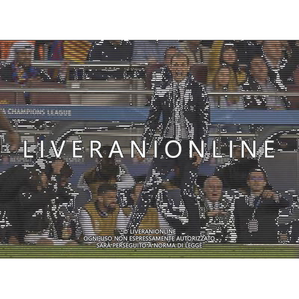 UEFA Champions League 2016/2017 Quarti di Finale Ritorno Barcellona (Spagna) - 19.04.2017 Barcellona-Juventus Nella Foto:Allegri massimiliano /Ag. Aldo Liverani