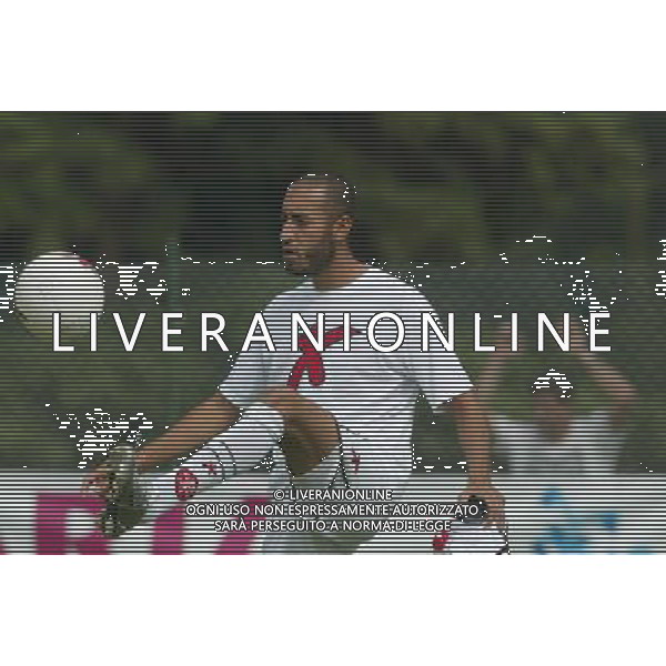 Folgaria (Tn) 16/07/2003 Ritiro del Perugia Calcio Amichevole nella foto Saadi Al Gheddafi* foto Filippo Venezia/Agenzia Aldo Liverani