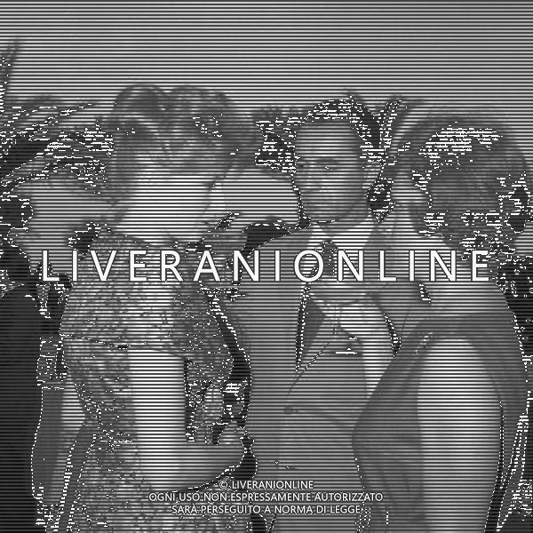Monica Vitti, attrice italiana di teatro, cinema e televisione - Retrospettiva nella foto con Michelangelo Antonioni e Franca Valeri a Roma anni \'50/55 ©ARCHIVIO / AGENZIA ALDO LIVERANI SAS