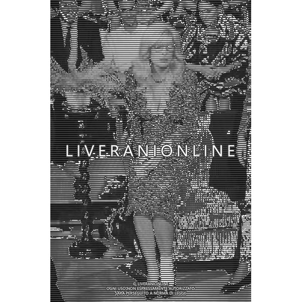 Monica Vitti, attrice italiana di teatro, cinema e televisione - Retrospettiva - nella foto a \'Domenica In\' nel 1983 ©ARCHIVIO / AGENZIA ALDO LIVERANI SAS