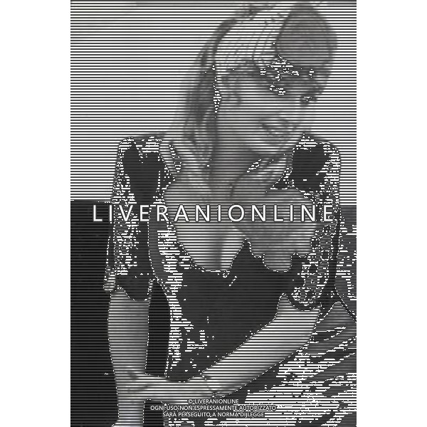 Monica Vitti, attrice italiana di teatro, cinema e televisione - Retrospettiva - Ripro Film nella foto sul set ©ARCHIVIO / AGENZIA ALDO LIVERANI SAS