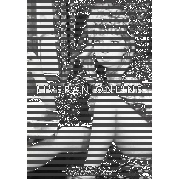 Monica Vitti, attrice italiana di teatro, cinema e televisione - Retrospettiva - Ripro Film nella foto sul set ©ARCHIVIO / AGENZIA ALDO LIVERANI SAS
