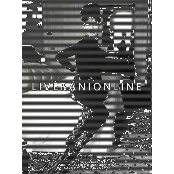Monica Vitti, attrice italiana di teatro, cinema e televisione - Retrospettiva - Ripro Film nella foto sul set ©ARCHIVIO / AGENZIA ALDO LIVERANI SAS