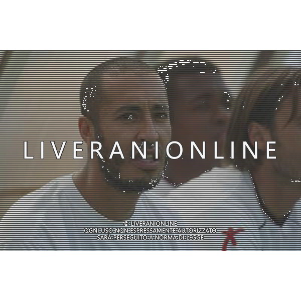 Folgaria (Tn) 16/07/2003 Ritiro del Perugia Calcio Amichevole nella foto Saadi Al Gheddafi* foto Filippo Venezia/Agenzia Aldo Liverani