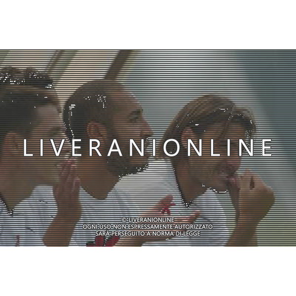 Folgaria (Tn) 16/07/2003 Ritiro del Perugia Calcio Amichevole nella foto Saadi Al Gheddafi* foto Filippo Venezia/Agenzia Aldo Liverani