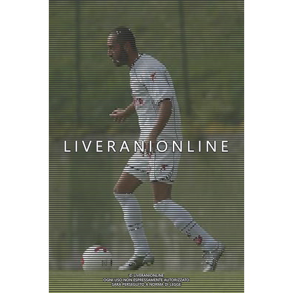 Folgaria (Tn) 16/07/2003 Ritiro del Perugia Calcio Amichevole nella foto Saadi Al Gheddafi* foto Filippo Venezia/Agenzia Aldo Liverani