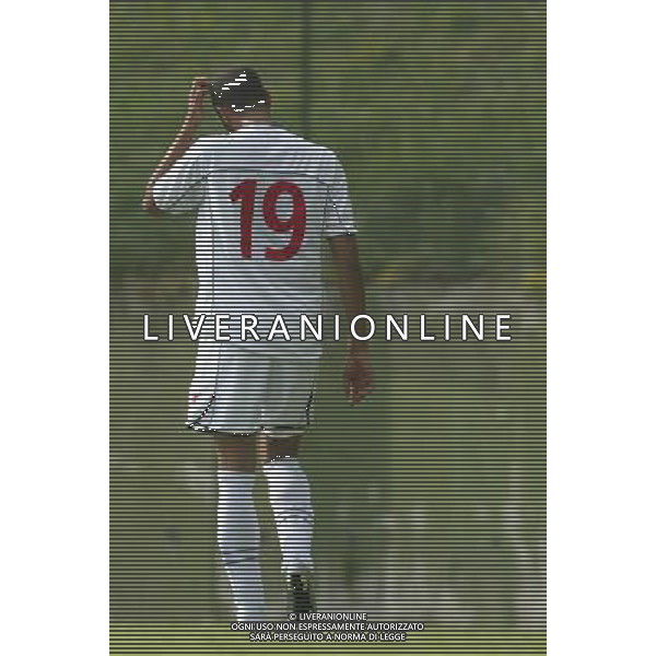 Folgaria (Tn) 16/07/2003 Ritiro del Perugia Calcio Amichevole nella foto Saadi Al Gheddafi* foto Filippo Venezia/Agenzia Aldo Liverani