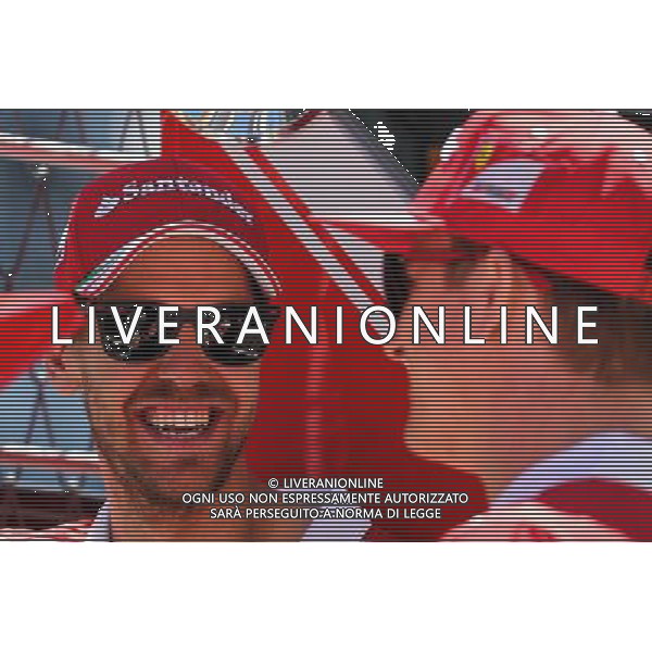 (L to R): Sebastian Vettel (GER) Ferrari with Kimi Raikkonen (FIN) Ferrari. 27.04.2017. Formula 1 World Championship, Rd 4, Russian Grand Prix, Sochi Autodrom, Sochi, Russia, Preparation Day. - www.xpbimages.com, EMail: requests@xpbimages.com - copy of publication required for printed pictures. Every used picture is fee-liable. Â© Copyright: Photo4 / XPB Images/ONLY ITALY/EDITORIAL USE ONLY/Ag. Aldo Liverani s.a.s.