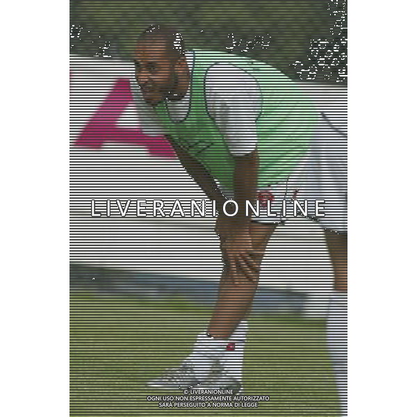 Folgaria (Tn) 16/07/2003 Ritiro del Perugia Calcio Amichevole nella foto Saadi Al Gheddafi* foto Filippo Venezia/Agenzia Aldo Liverani