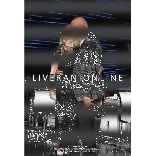 Milano ( MI ) 28/04/2017 Finale Live di ITALIA\'S GOT TALENT Nella foto: Luciana Littizzetto e Claudio Bisio PH Lauro Montagnini / AGENZIA ALDO LIVERANI SAS