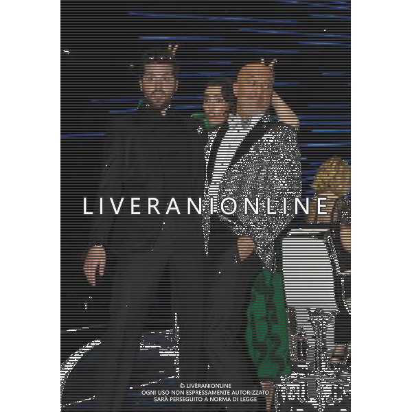 Milano ( MI ) 28/04/2017 Finale Live di ITALIA\'S GOT TALENT Nella foto: Frank Matano, Claudio Bisio e Nina Zilli PH Lauro Montagnini / AGENZIA ALDO LIVERANI SAS