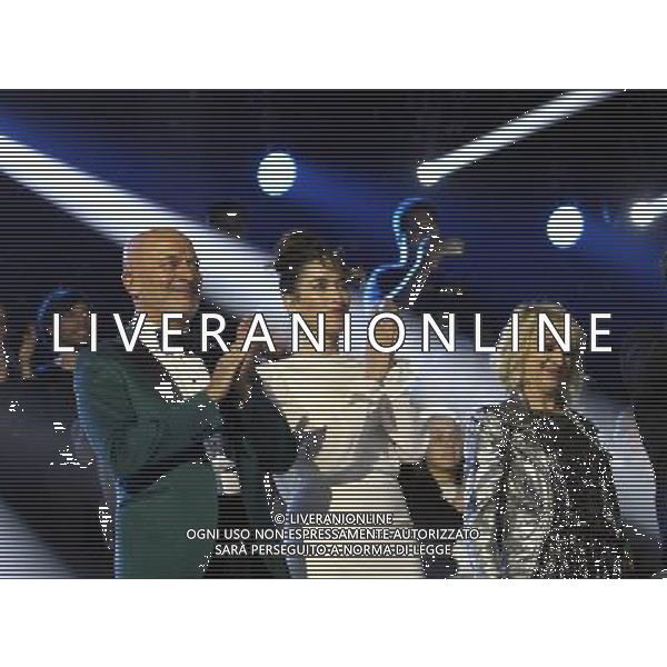Milano ( MI ) 28/04/2017 Finale Live di ITALIA\'S GOT TALENT Nella foto: Claudio Bisio, Nina Zilli e Luciana Littizzetto PH Lauro Montagnini / AGENZIA ALDO LIVERANI SAS