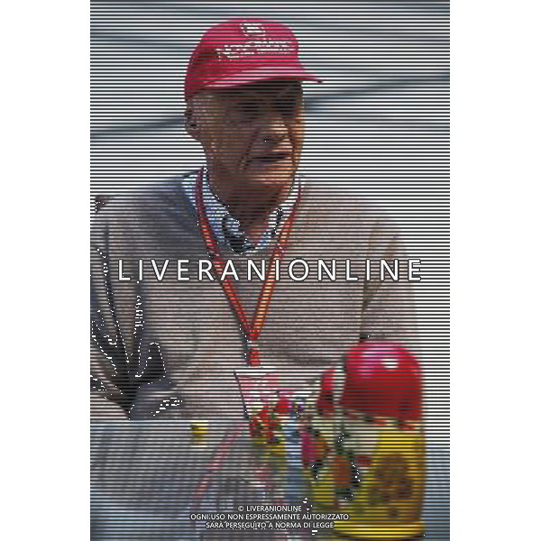 Niki Lauda (AUT) Mercedes Non-Executive Chairman. 29.04.2017. Formula 1 World Championship, Rd 4, Russian Grand Prix, Sochi Autodrom, Sochi, Russia, Qualifying Day. - Prove ufficiali qualifiche / AGENZIA ALDO LIVERANI SAS - ITALY ONLY EDITORIAL USE ONLY 