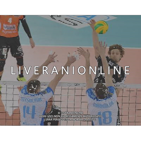 DHL 2017 CEV Volleyball Champions League Final Four Semifinale 1 Roma - 29.04.2017 Zenit Kazan-Berlin Recycling Volleys Nella Foto:Kromm Robert /Ph.Vitez-Ag. Aldo Liverani