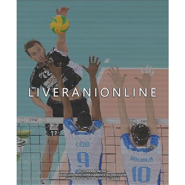 DHL 2017 CEV Volleyball Champions League Final Four Semifinale 1 Roma - 29.04.2017 Zenit Kazan-Berlin Recycling Volleys Nella Foto:Carroll Paul /Ph.Vitez-Ag. Aldo Liverani