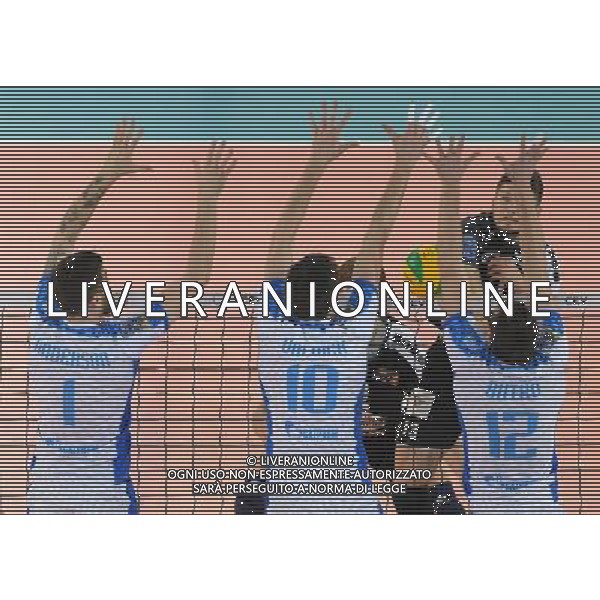 DHL 2017 CEV Volleyball Champions League Final Four Semifinale 1 Roma - 29.04.2017 Zenit Kazan-Berlin Recycling Volleys Nella Foto:Schott Ruben murato /Ph.Vitez-Ag. Aldo Liverani