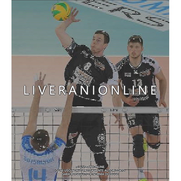 DHL 2017 CEV Volleyball Champions League Final Four Semifinale 1 Roma - 29.04.2017 Zenit Kazan-Berlin Recycling Volleys Nella Foto:Vigrass Graham /Ph.Vitez-Ag. Aldo Liverani