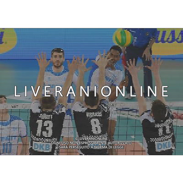 DHL 2017 CEV Volleyball Champions League Final Four Semifinale 1 Roma - 29.04.2017 Zenit Kazan-Berlin Recycling Volleys Nella Foto:Leon Venero Wilfredo /Ph.Vitez-Ag. Aldo Liverani