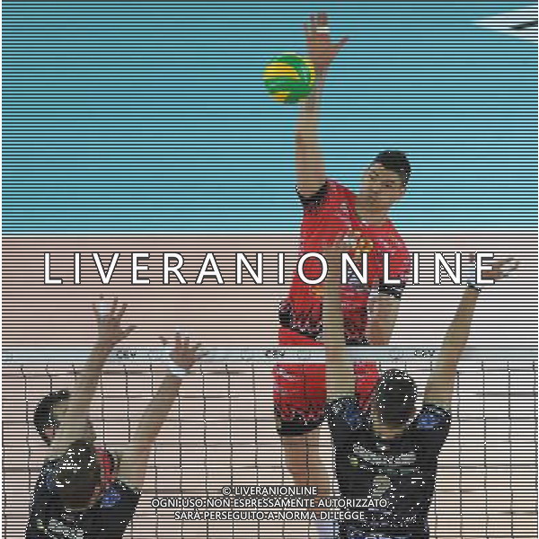 DHL 2017 CEV Volleyball Champions League Final Four Semifinale 2 Roma - 29.04.2017 Cucine Lube Civitanova-Sir Sicoma Colussi Perugia Nella Foto:Marko Podrascanin /Ph.Vitez-Ag. Aldo Liverani