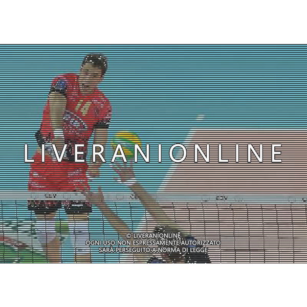 DHL 2017 CEV Volleyball Champions League Final Four Semifinale 2 Roma - 29.04.2017 Cucine Lube Civitanova-Sir Sicoma Colussi Perugia Nella Foto:Aleksandar Atanasijevic /Ph.Vitez-Ag. Aldo Liverani