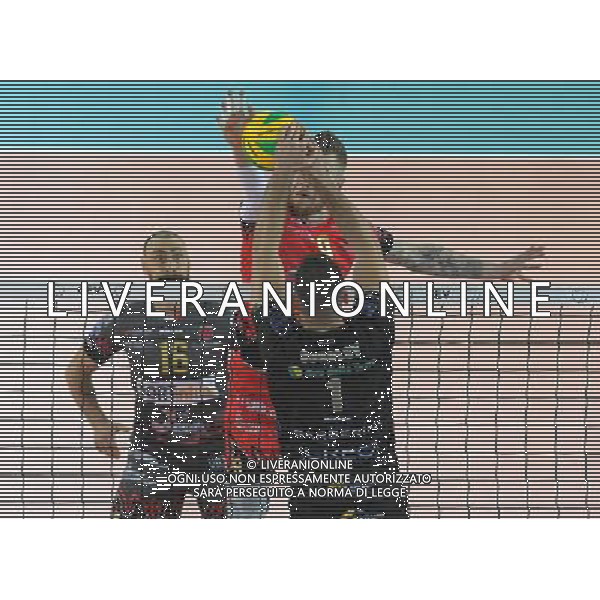 DHL 2017 CEV Volleyball Champions League Final Four Semifinale 2 Roma - 29.04.2017 Cucine Lube Civitanova-Sir Sicoma Colussi Perugia Nella Foto:Ivan Zaytsev - Sokolov Tsvetan /Ph.Vitez-Ag. Aldo Liverani