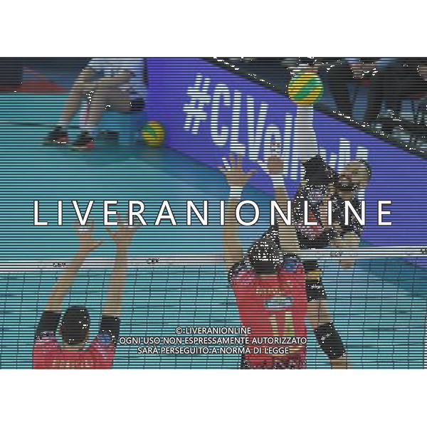 DHL 2017 CEV Volleyball Champions League Final Four Semifinale 2 Roma - 29.04.2017 Cucine Lube Civitanova-Sir Sicoma Colussi Perugia Nella Foto:Juantorena Osmany /Ph.Vitez-Ag. Aldo Liverani