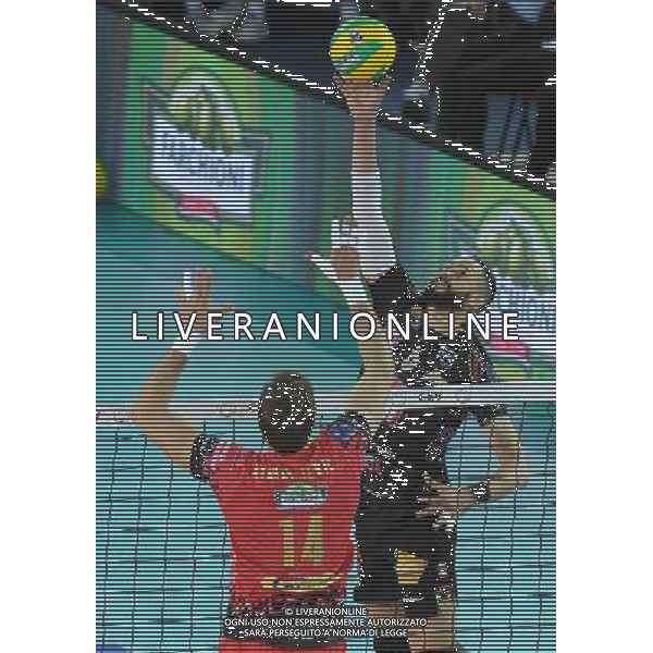 DHL 2017 CEV Volleyball Champions League Final Four Semifinale 2 Roma - 29.04.2017 Cucine Lube Civitanova-Sir Sicoma Colussi Perugia Nella Foto:Juantorena Osmany /Ph.Vitez-Ag. Aldo Liverani