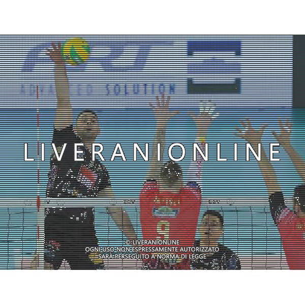 DHL 2017 CEV Volleyball Champions League Final Four Semifinale 2 Roma - 29.04.2017 Cucine Lube Civitanova-Sir Sicoma Colussi Perugia Nella Foto:Sokolov Tsvetan /Ph.Vitez-Ag. Aldo Liverani
