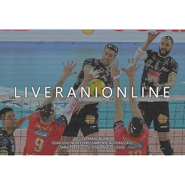 DHL 2017 CEV Volleyball Champions League Final Four Semifinale 2 Roma - 29.04.2017 Cucine Lube Civitanova-Sir Sicoma Colussi Perugia Nella Foto:Caldellaro Davide /Ph.Vitez-Ag. Aldo Liverani