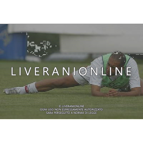 Folgaria (Tn) 16/07/2003 Ritiro del Perugia Calcio Amichevole nella foto Saadi Al Gheddafi* foto Filippo Venezia/Agenzia Aldo Liverani