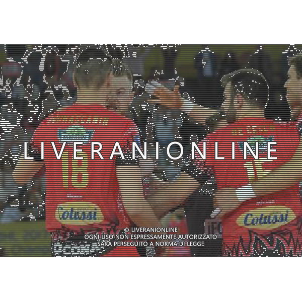 DHL 2017 CEV Volleyball Champions League Final Four Semifinale 2 Roma - 29.04.2017 Cucine Lube Civitanova-Sir Sicoma Colussi Perugia Nella Foto:Ivan Zaytsev festeggia /Ph.Vitez-Ag. Aldo Liverani