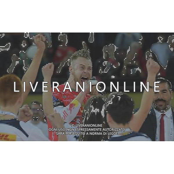 DHL 2017 CEV Volleyball Champions League Final Four Semifinale 2 Roma - 29.04.2017 Cucine Lube Civitanova-Sir Sicoma Colussi Perugia Nella Foto:Ivan Zaytsev festeggia /Ph.Vitez-Ag. Aldo Liverani