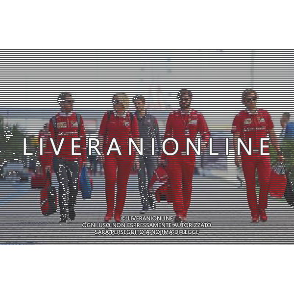 Sebastian Vettel (GER) Scuderia Ferrari 30.04.2017. Formula 1 World Championship, Rd 4, Russian Grand Prix, Sochi Autodrom, Sochi, Russia, Race Day. / AGENZIA ALDO LIVERANI SAS - ITALY ONLY EDITORIAL USE ONLY 