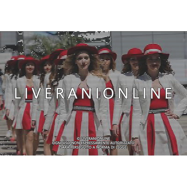 Grid girls. 30.04.2017. Formula 1 World Championship, Rd 4, Russian Grand Prix, Sochi Autodrom, Sochi, Russia, Race Day. / AGENZIA ALDO LIVERANI SAS - ITALY ONLY EDITORIAL USE ONLY 