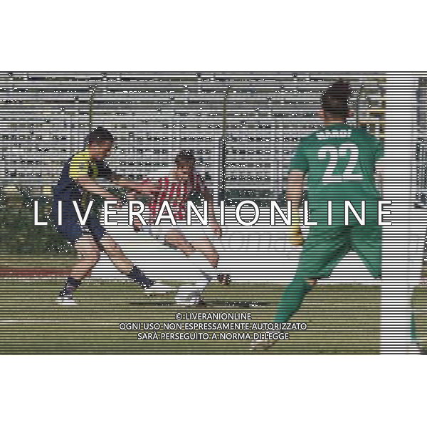 Santarcangelo - Maceratese Campionato di calcio Lega Pro girone B 30/04/2017 nella foto: Oneto Luca difensore Palmieri Federico ©Claudio Zamagni/Agenzia Aldo Liverani 