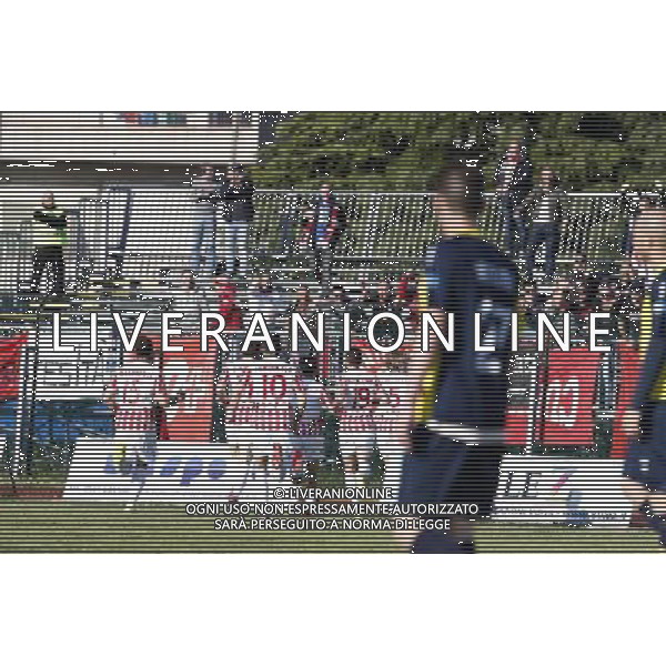 Santarcangelo - Maceratese Campionato di calcio Lega Pro girone B 30/04/2017 nella foto: esultanza maceratese ©Claudio Zamagni/Agenzia Aldo Liverani 