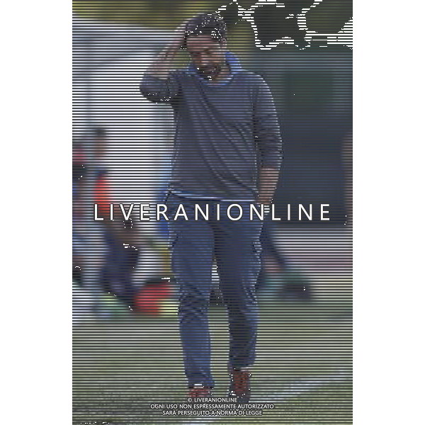 Santarcangelo - Maceratese Campionato di calcio Lega Pro girone B 30/04/2017 nella foto: Federico Giunti allenatore ©Claudio Zamagni/Agenzia Aldo Liverani 