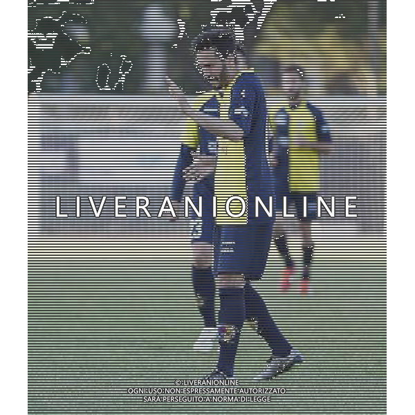 Santarcangelo - Maceratese Campionato di calcio Lega Pro girone B 30/04/2017 nella foto: esultanza Abderrazak Jadid ©Claudio Zamagni/Agenzia Aldo Liverani 