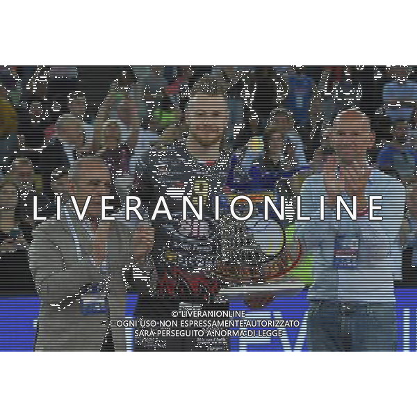 DHL 2017 CEV Volleyball Champions League Final Four Finale Roma - 30.04.2017 Zenit Kazan-Sir Sicoma Colussi Perugia Nella Foto:ivan zaytsev premiato /Ph.Vitez-Ag. Aldo Liverani