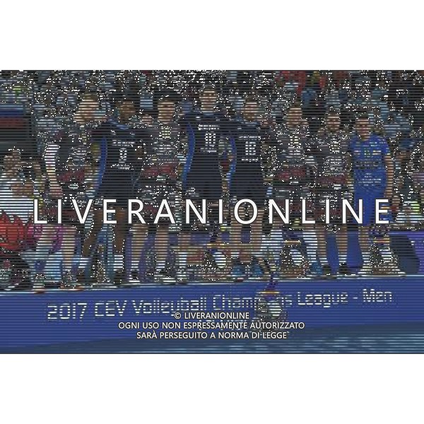 DHL 2017 CEV Volleyball Champions League Final Four Finale Roma - 30.04.2017 Zenit Kazan-Sir Sicoma Colussi Perugia Nella Foto:i migliori giocatori delle finali /Ph.Vitez-Ag. Aldo Liverani