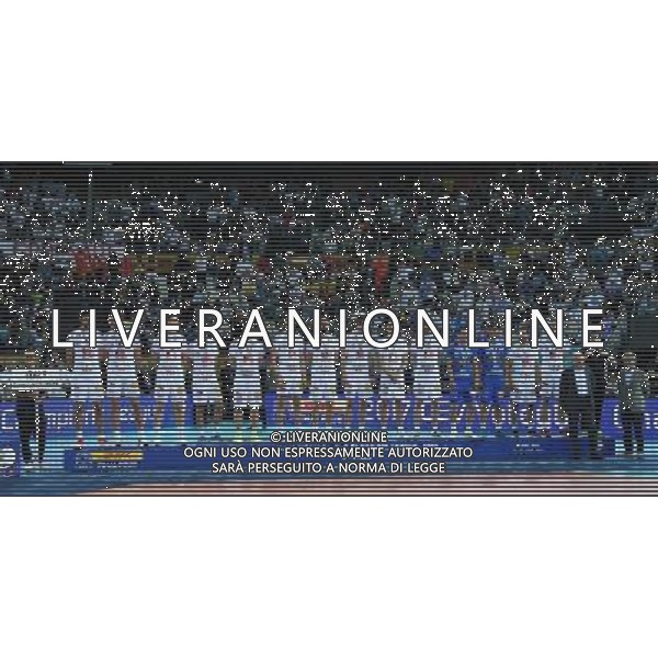 DHL 2017 CEV Volleyball Champions League Final Four Finale Roma - 30.04.2017 Zenit Kazan-Sir Sicoma Colussi Perugia Nella Foto:la lube civitanova terza classificata /Ph.Vitez-Ag. Aldo Liverani