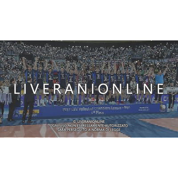 DHL 2017 CEV Volleyball Champions League Final Four Finale Roma - 30.04.2017 Zenit Kazan-Sir Sicoma Colussi Perugia Nella Foto:zenit kazan prima classificata /Ph.Vitez-Ag. Aldo Liverani