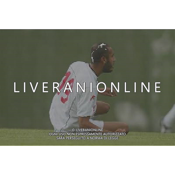 Folgaria (Tn) 16/07/2003 Ritiro del Perugia Calcio Amichevole nella foto Saadi Al Gheddafi* foto Filippo Venezia/Agenzia Aldo Liverani