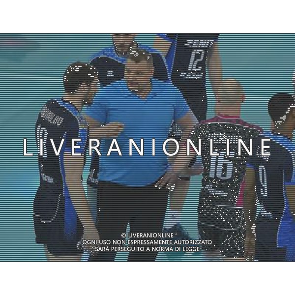 DHL 2017 CEV Volleyball Champions League Final Four Finale Roma - 30.04.2017 Zenit Kazan-Sir Sicoma Colussi Perugia Nella Foto:Vladimir Alekno /Ph.Vitez-Ag. Aldo Liverani