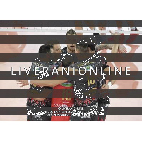 DHL 2017 CEV Volleyball Champions League Final Four Finale Roma - 30.04.2017 Zenit Kazan-Sir Sicoma Colussi Perugia Nella Foto:Esultanza Perugia /Ph.Vitez-Ag. Aldo Liverani
