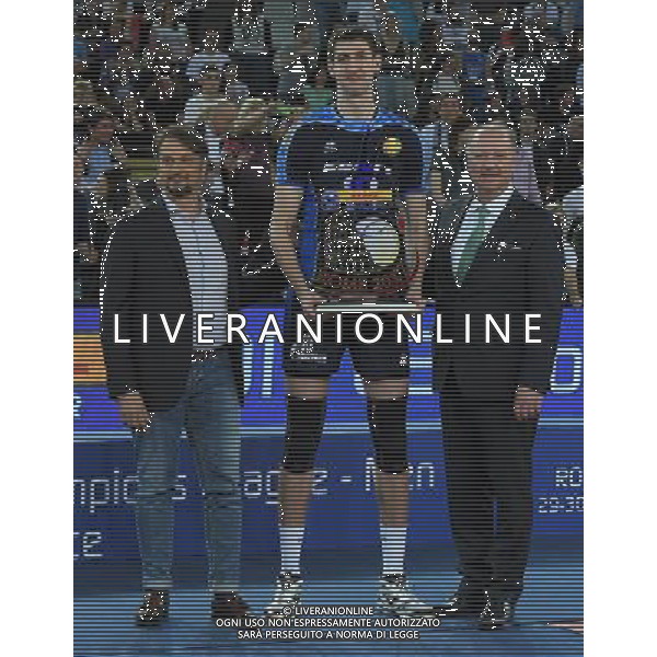 DHL 2017 CEV Volleyball Champions League Final Four Finale Roma - 30.04.2017 Zenit Kazan-Sir Sicoma Colussi Perugia Nella Foto:Volvich Artem /Ph.Vitez-Ag. Aldo Liverani