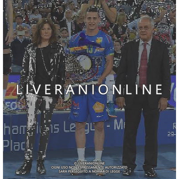 DHL 2017 CEV Volleyball Champions League Final Four Finale Roma - 30.04.2017 Zenit Kazan-Sir Sicoma Colussi Perugia Nella Foto:Grebennikov Jenia /Ph.Vitez-Ag. Aldo Liverani